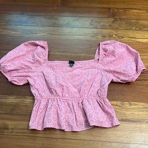 Wild Fable pink dainty top (S)